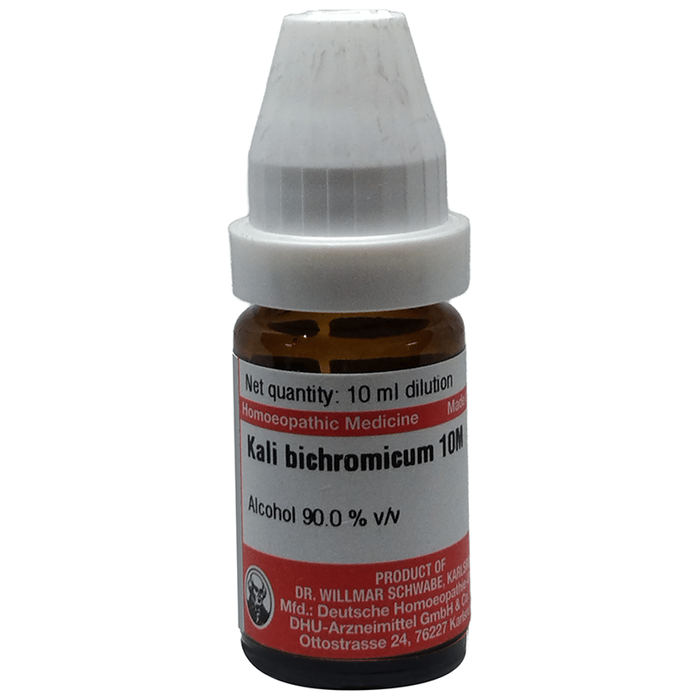 Dr Willmar Schwabe Germany Kali Bichromicum Dilution 10M bottle of 10 ml Dilution
