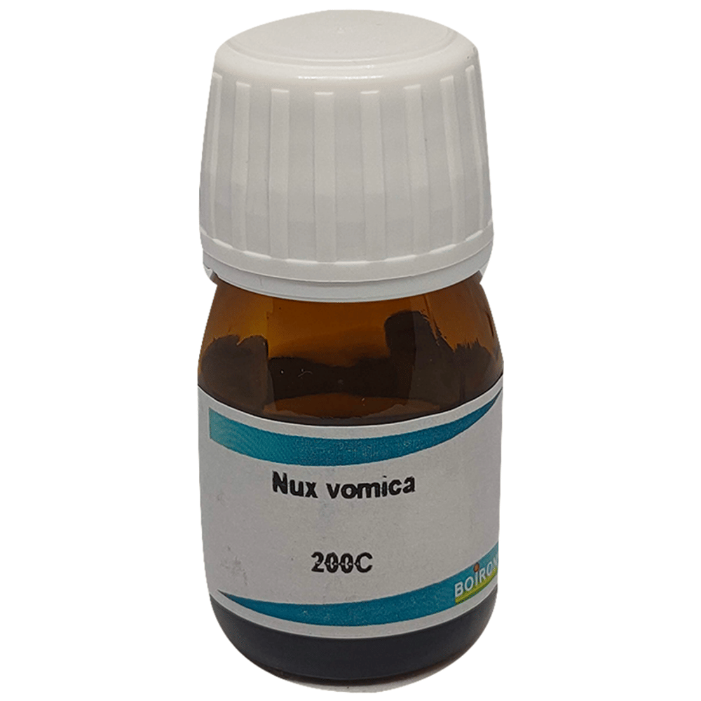 Boiron Nux vomica Dilution 200C bottle of 20 ml Dilution