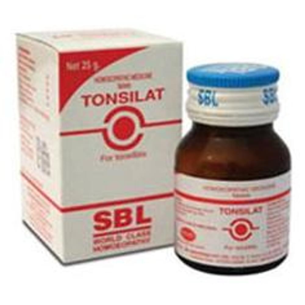 SBL Tonsilat Tablet bottle of 25 gm Tablet