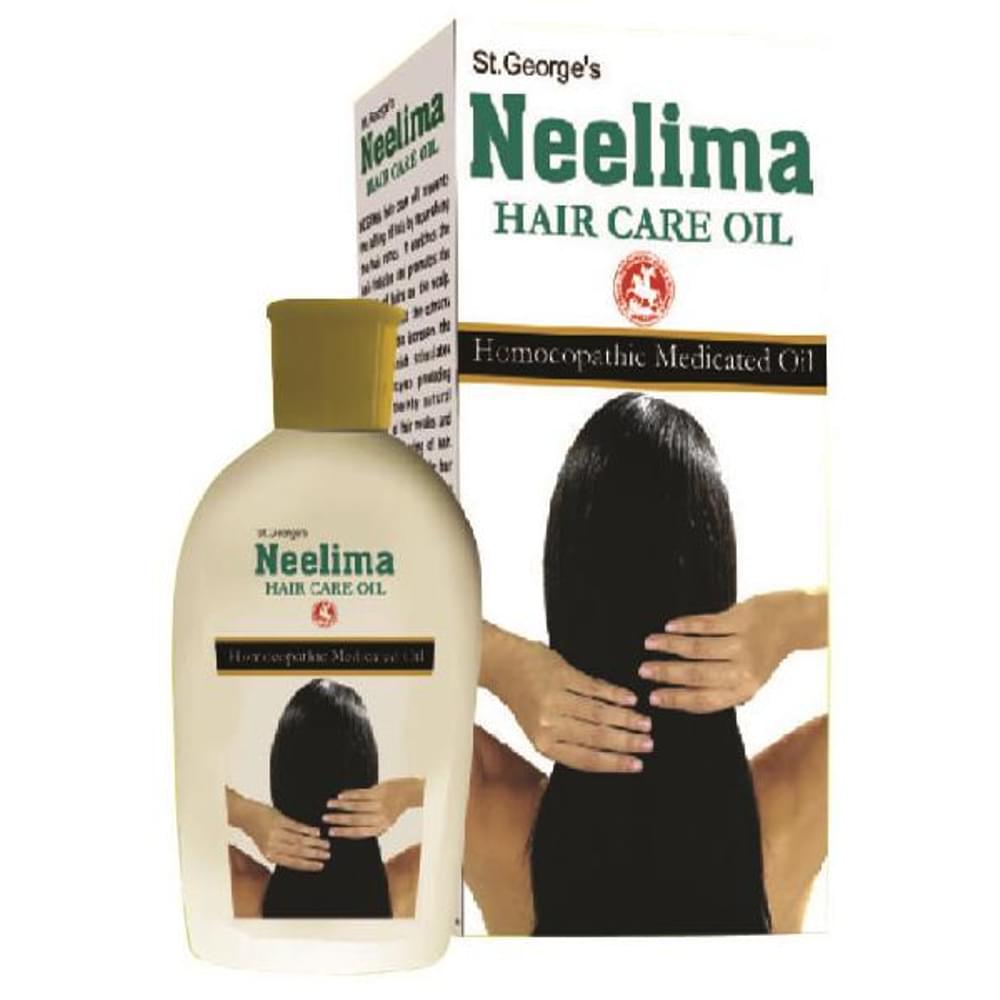 St. George’s Neelima Hair Care Oil bottle of 100 ml Oil St. George’s Neelima Hair Care Oil bottle of 100 ml Oil