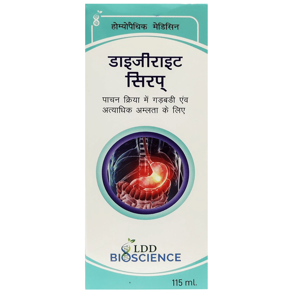 LDD Bioscience Digerite Syrup bottle of 450 ml Syrup LDD Bioscience Digerite Syrup bottle of 450 ml Syrup
