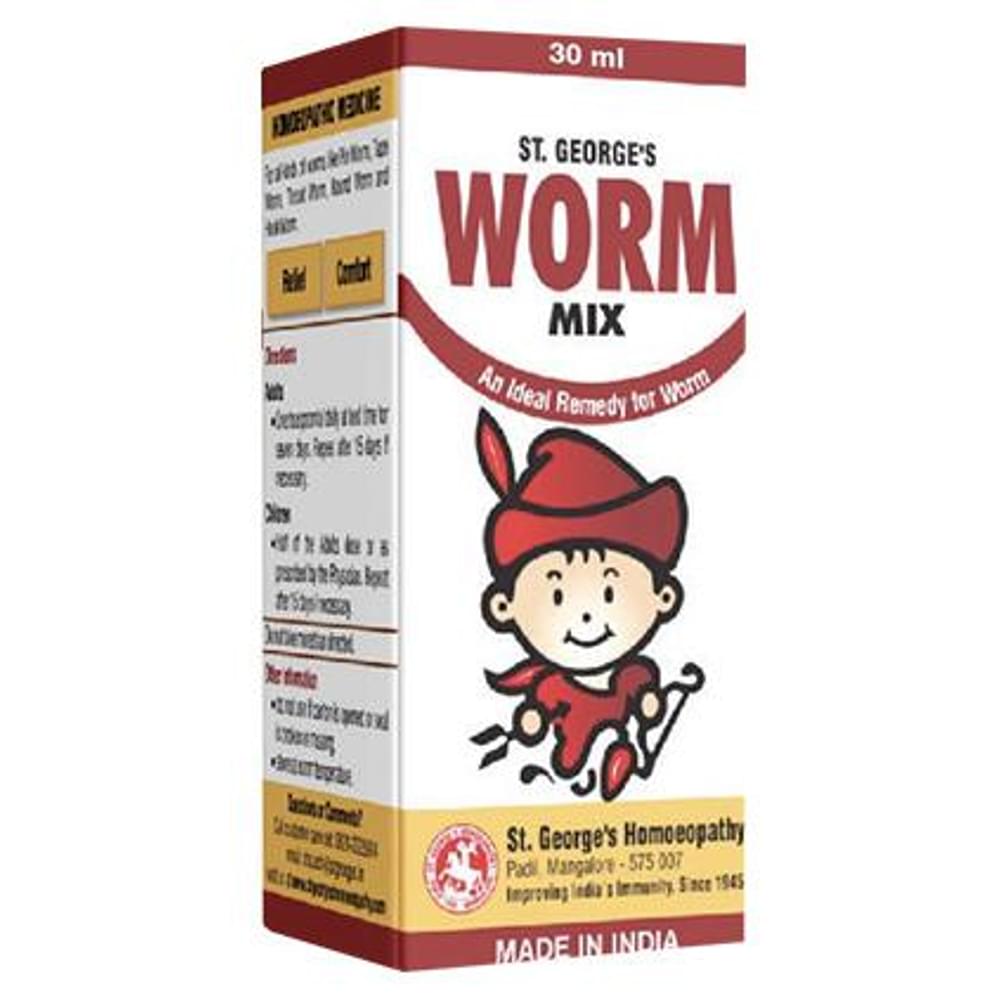 St. George’s Worm Mix Syrup bottle of 30 ml Syrup St. George’s Worm Mix Syrup bottle of 30 ml Syrup