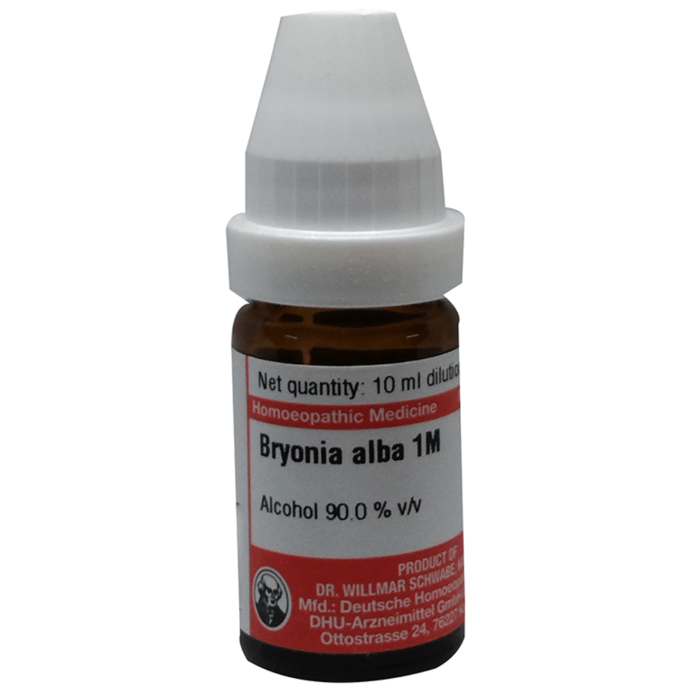 Dr Willmar Schwabe Germany Bryonia Alba Dilution 1M bottle of 10 ml Dilution