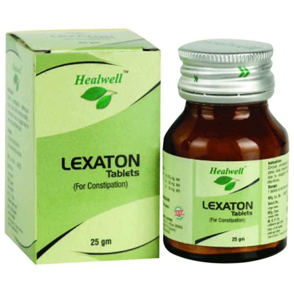Healwell Lexaton Tablet bottle of 25 gm Tablet