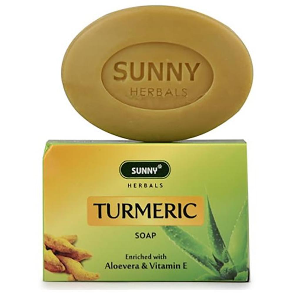 Sunny Herbals Turmeric Soap packet of 75 gm Soap