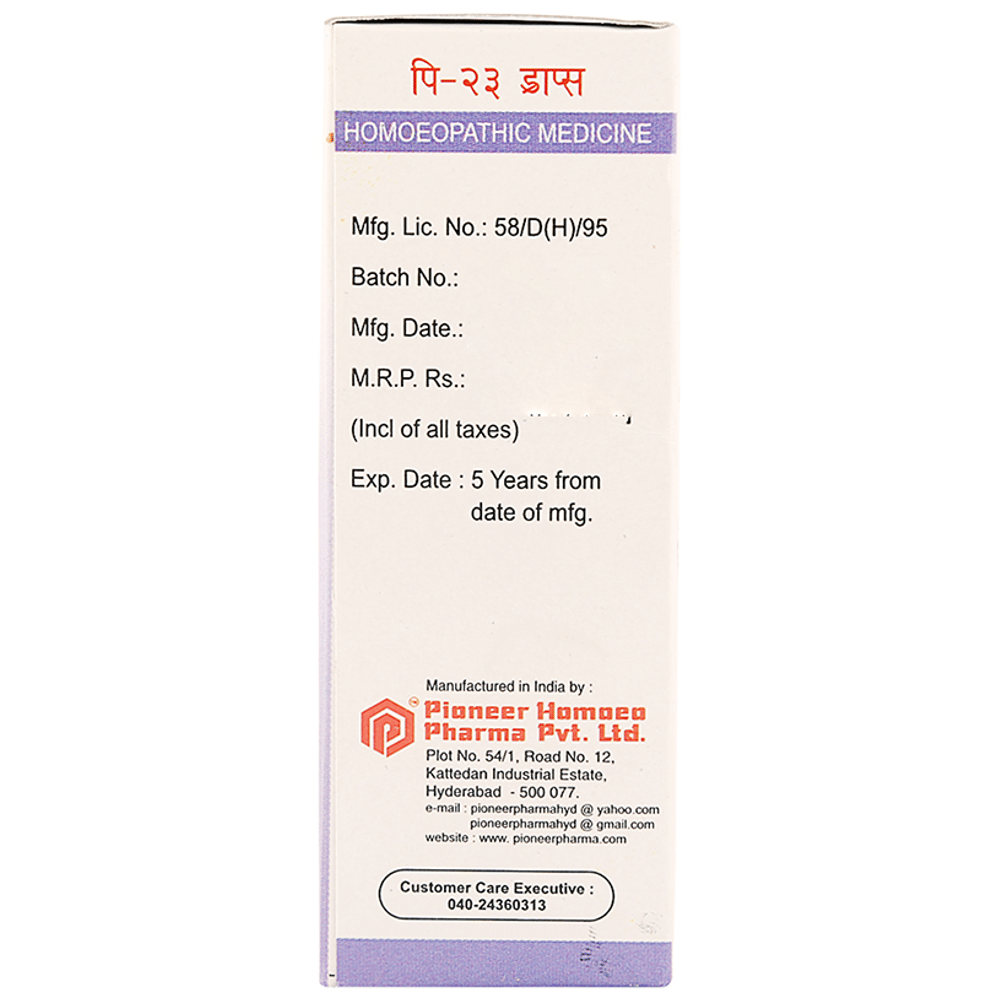 Pioneer Pharma P23 Toothache Drop bottle of 30 ml Drop