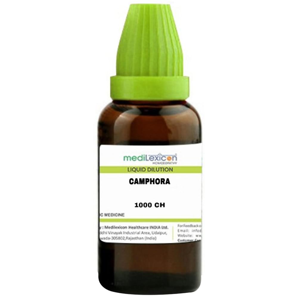 Medilexicon Camphora Dilution 1000 CH bottle of 30 ml Dilution