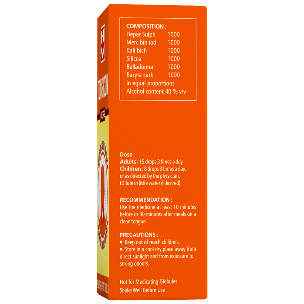 Homeopaths Tonsicon Drop (30ml Each) box of 1 Bottle Homeopaths Tonsicon Drop (30ml Each) box of 1 Bottle