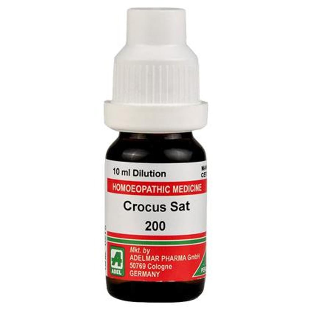 ADEL Crocus Sat Dilution 200 bottle of 10 ml Dilution