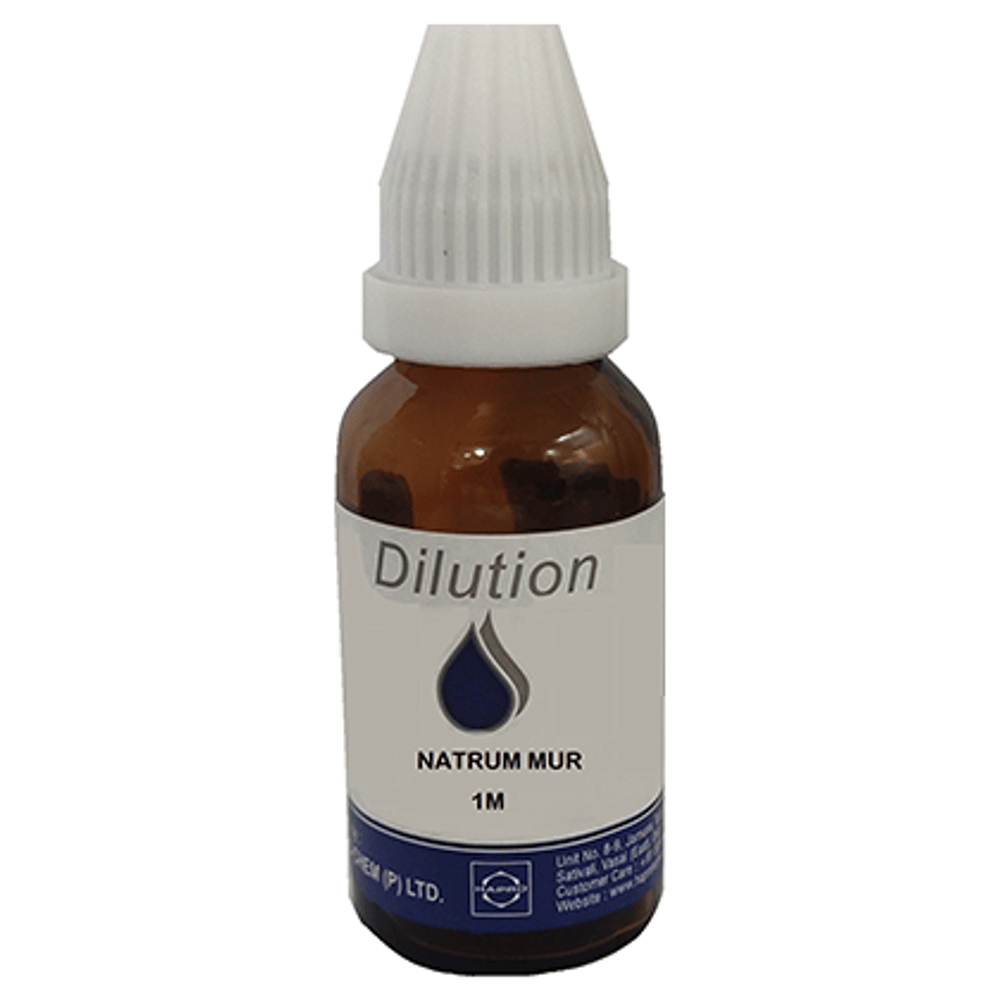 Hapro Natrum Mur Dilution 1M bottle of 30 ml Dilution