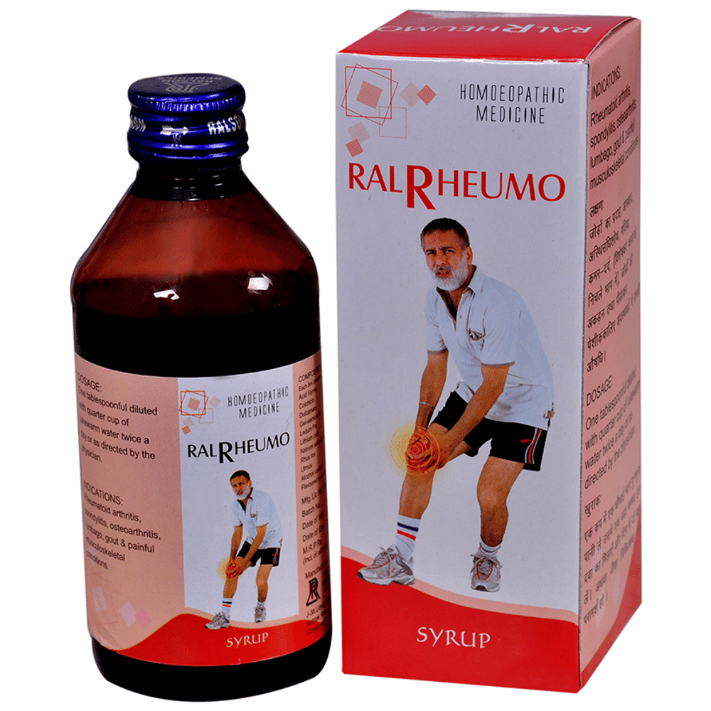 Ralson Remedies Ralrheumo Syrup bottle of 200 ml Syrup Ralson Remedies Ralrheumo Syrup bottle of 200 ml Syrup