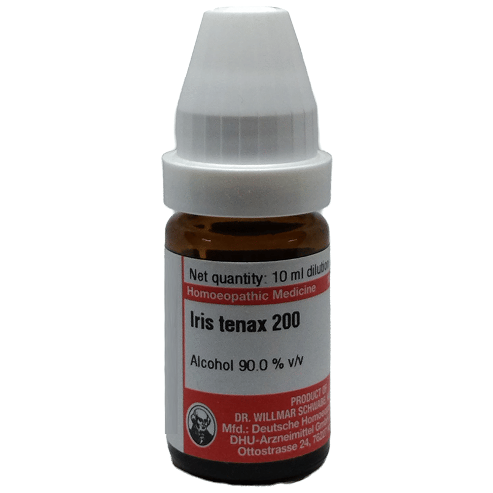 Dr Willmar Schwabe Germany Iris Tenax Dilution 200 bottle of 10 ml Dilution