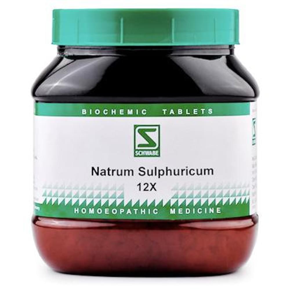 Dr Willmar Schwabe India Natrum Sulphuricum Biochemic Tablet 12X bottle of 550 gm Biochemic Tablet Dr Willmar Schwabe India Natrum Sulphuricum Biochemic Tablet 12X bottle of 550 gm Biochemic Tablet