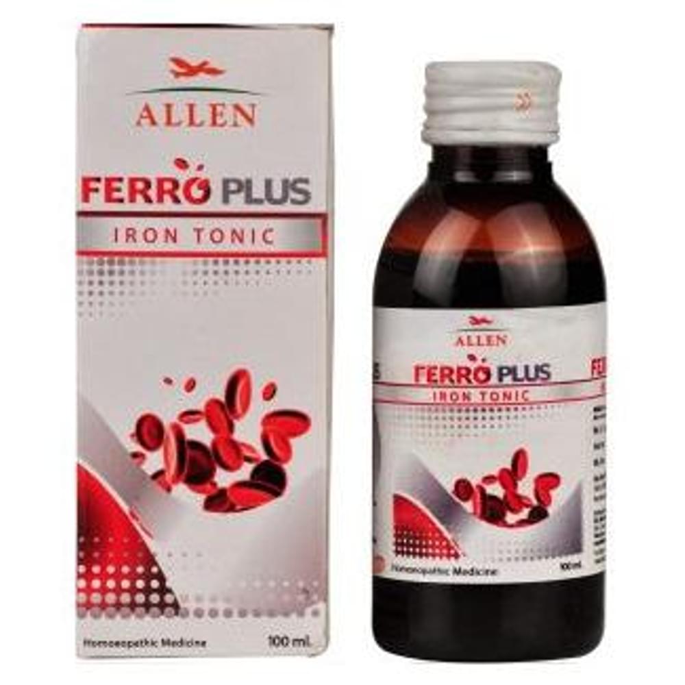 Allen Ferro Plus Iron Tonic bottle of 100 ml Tonic Allen Ferro Plus Iron Tonic bottle of 100 ml Tonic