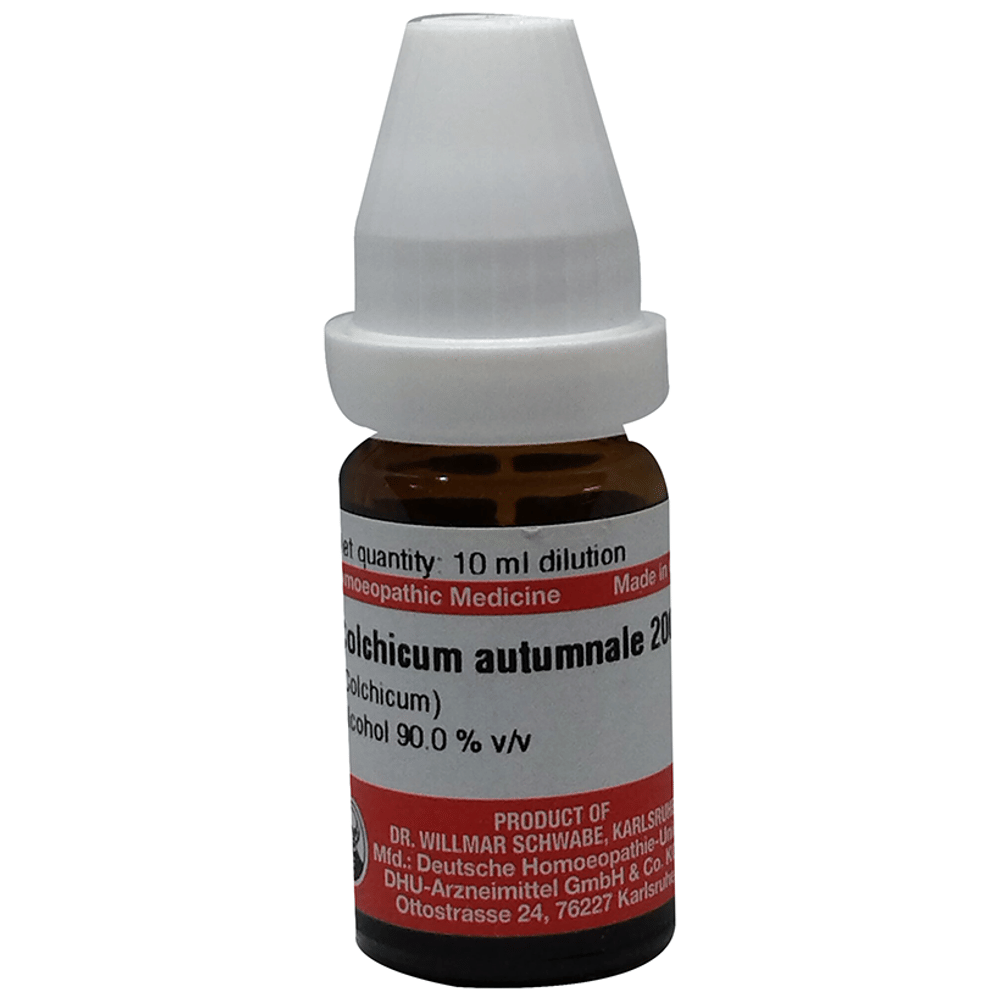 Dr Willmar Schwabe Germany Colchicum Autumnale Dilution 200 bottle of 10 ml Dilution