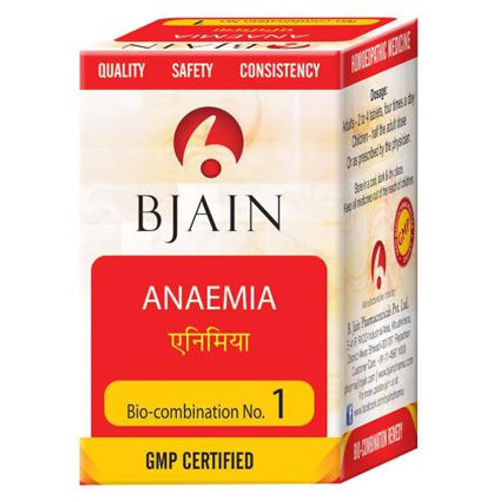 Bjain Bio-Combination No. 1 Tablet bottle of 25 gm Biocombination Tablet