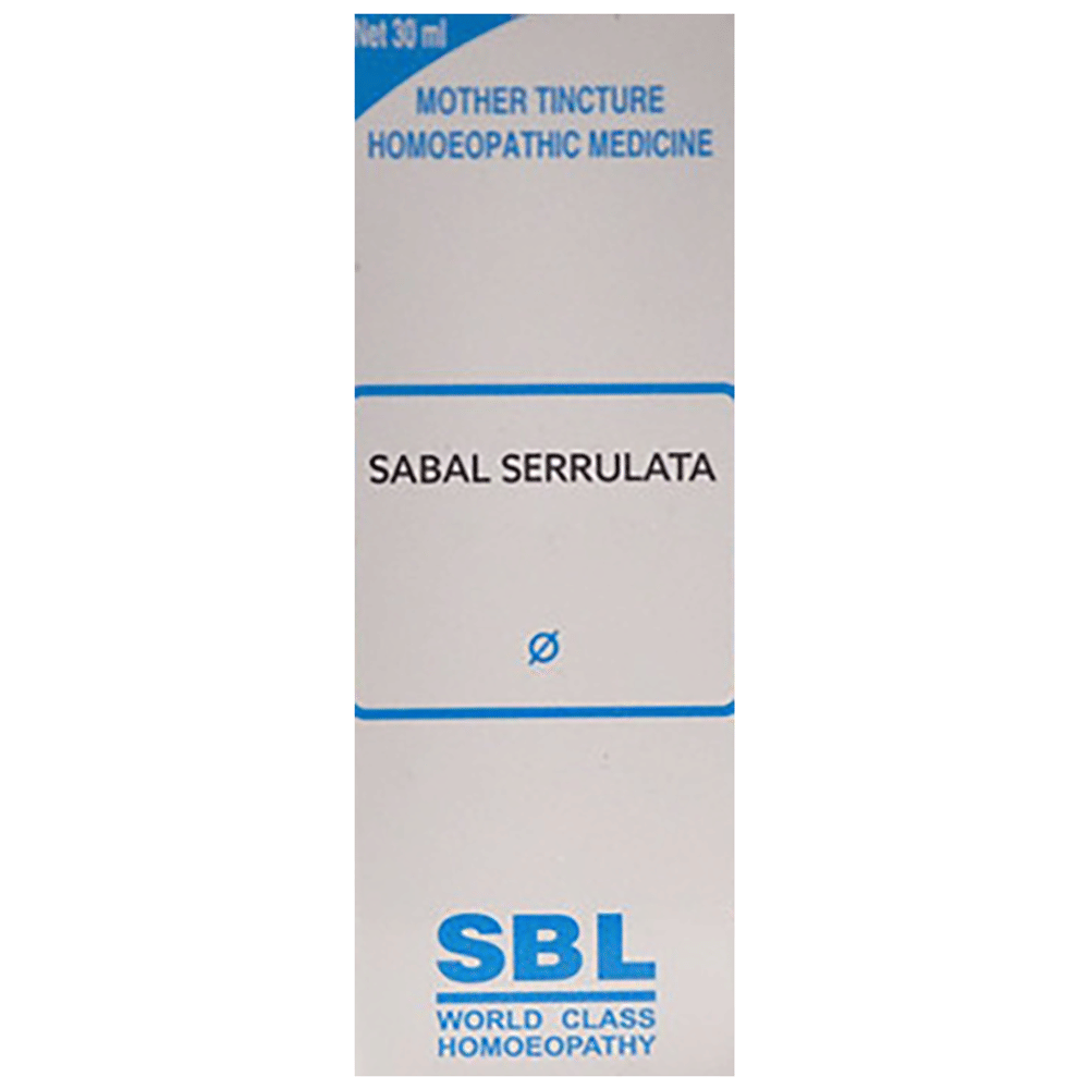 SBL Sabal Serrulata Mother Tincture Q bottle of 30 ml Mother Tincture