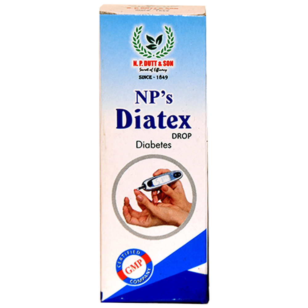 Np's Diatex Drop for Diabetes bottle of 30 ml Drop