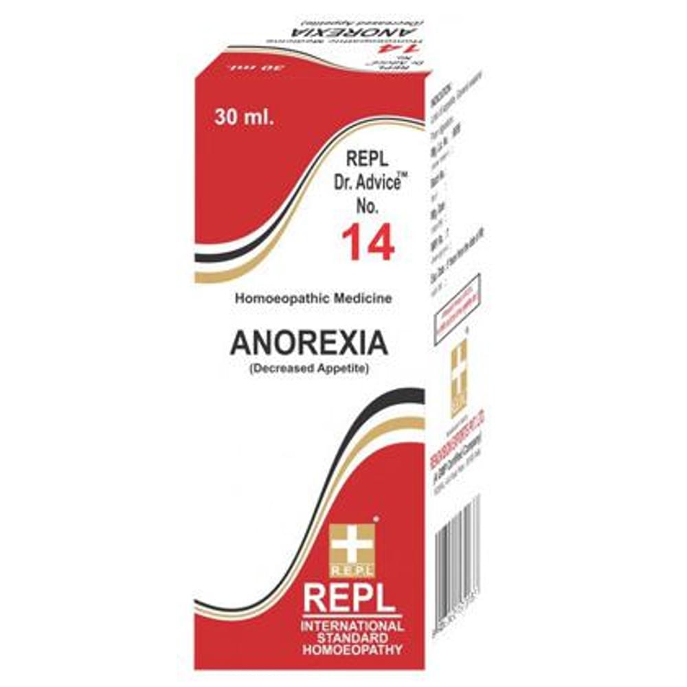 REPL Dr. Advice No.14 Anorexia Drop bottle of 30 ml Drop REPL Dr. Advice No.14 Anorexia Drop bottle of 30 ml Drop