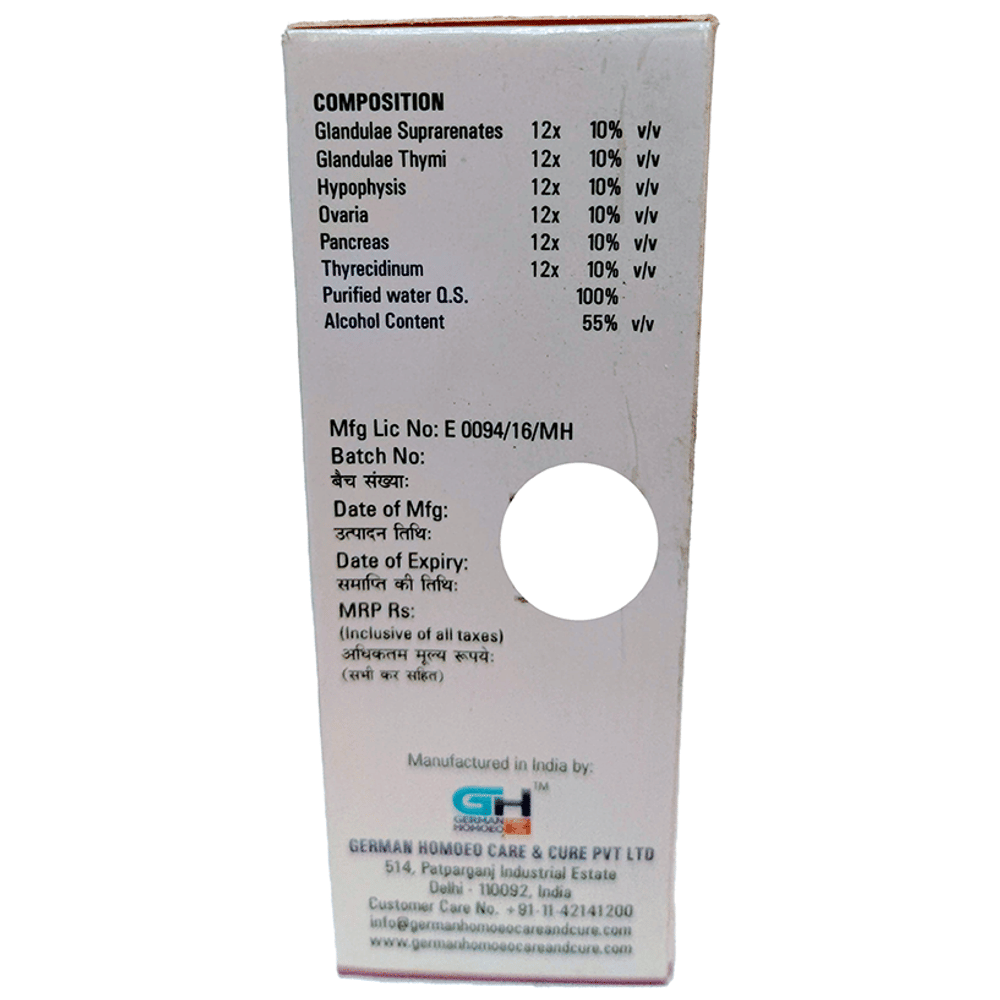 German's Female Endurance Drop bottle of 30 ml Drop