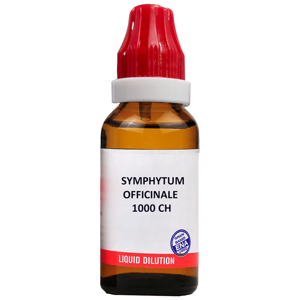 Bjain Symphytum Officinale Dilution 1000 CH bottle of 12 ml Dilution