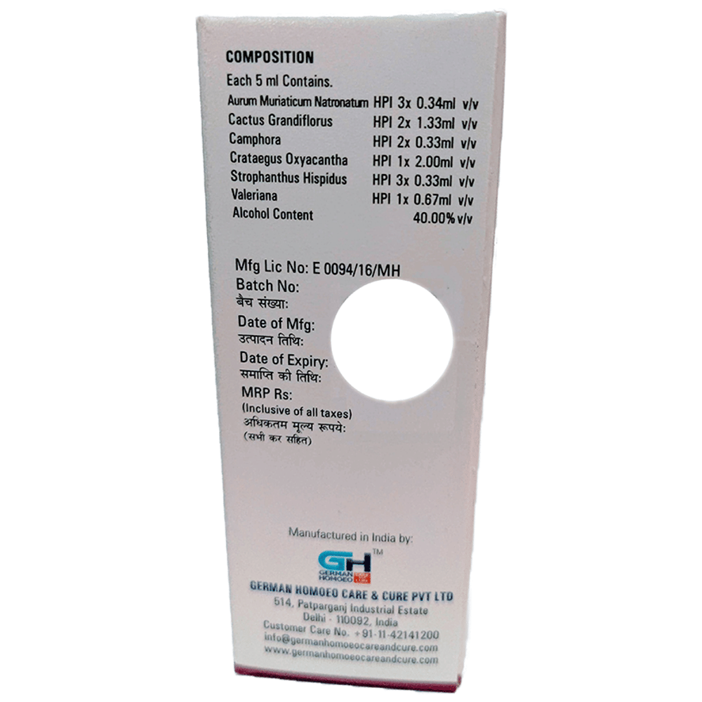 German's Cardiac Care and Cure Drop bottle of 30 ml Drop