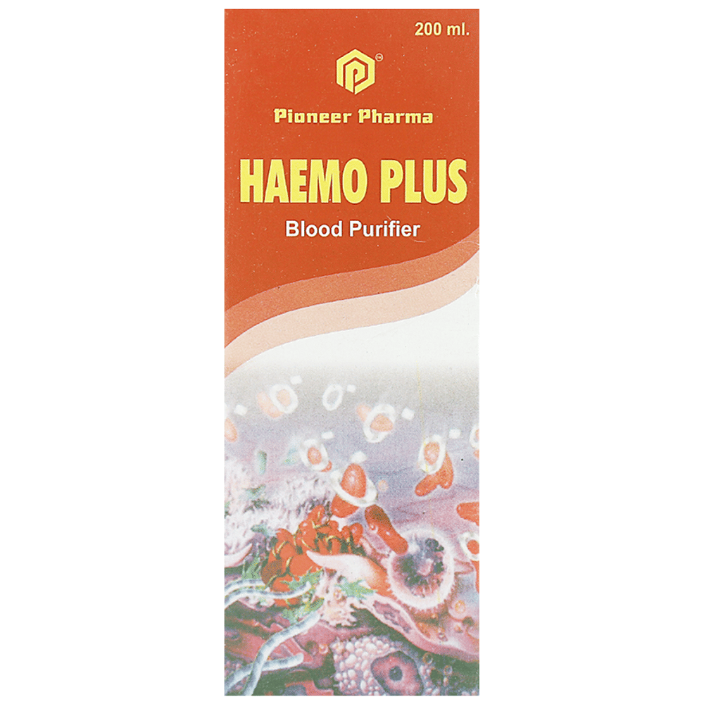 Pioneer Pharma Haemo Plus Blood Purifier (200ml Each) combo pack of 2 bottles