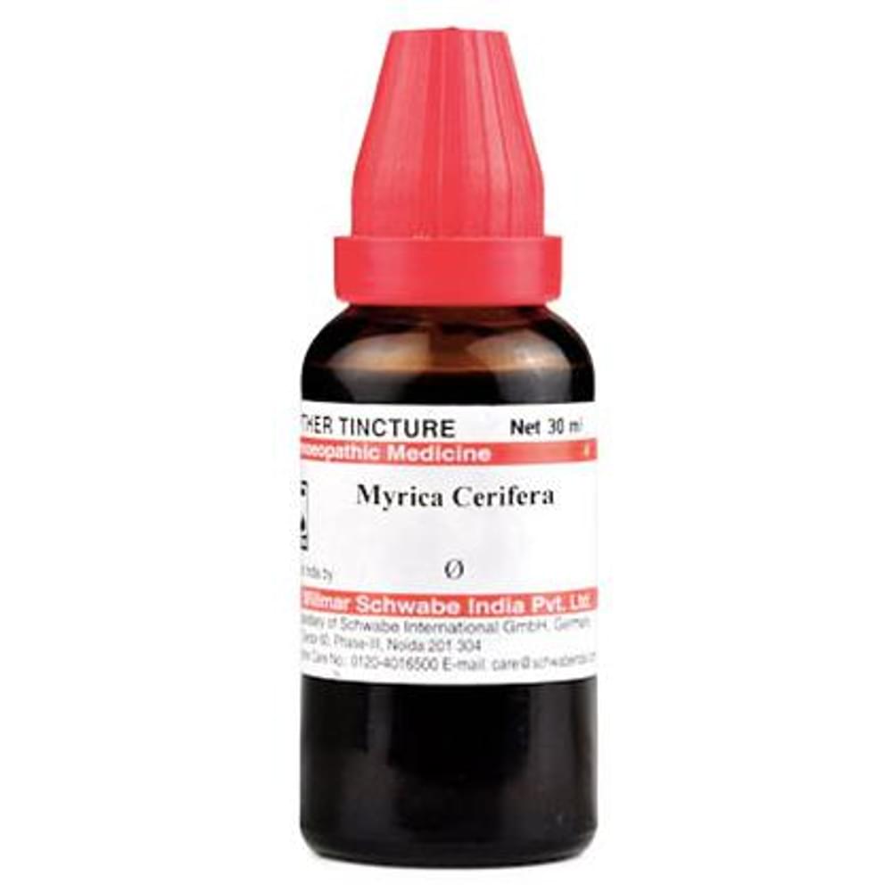 Dr Willmar Schwabe India Myrica Cerifera Mother Tincture Q bottle of 30 ml Mother Tincture Dr Willmar Schwabe India Myrica Cerifera Mother Tincture Q bottle of 30 ml Mother Tincture