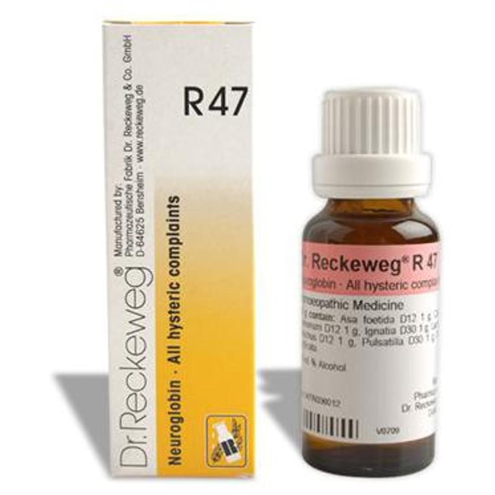 Dr. Reckeweg R47 All Hysteric Complaints Drop bottle of 22 ml Drop