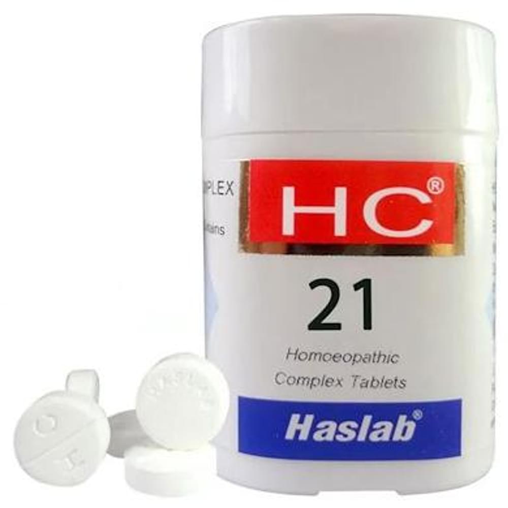 Haslab HC 21 Oenanthe Complex Tablet bottle of 20 gm Tablet Haslab HC 21 Oenanthe Complex Tablet bottle of 20 gm Tablet