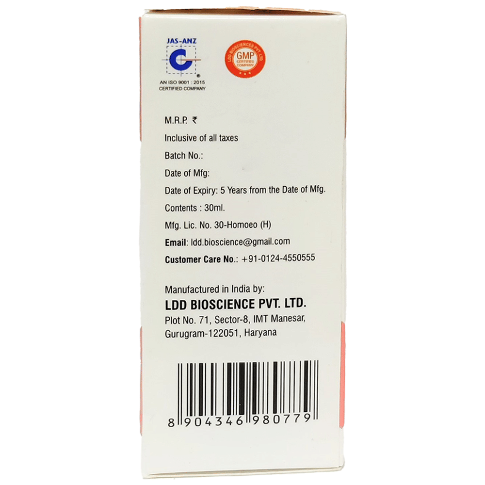 LDD Bioscience Utikure Drop bottle of 30 ml Drop