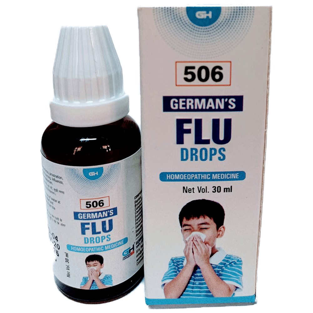 German's 506 Flu Drop bottle of 30 ml Drop
