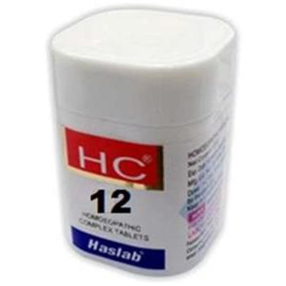 Haslab HC 12 Dolichos Complex Tablet bottle of 20 gm Tablet Haslab HC 12 Dolichos Complex Tablet bottle of 20 gm Tablet