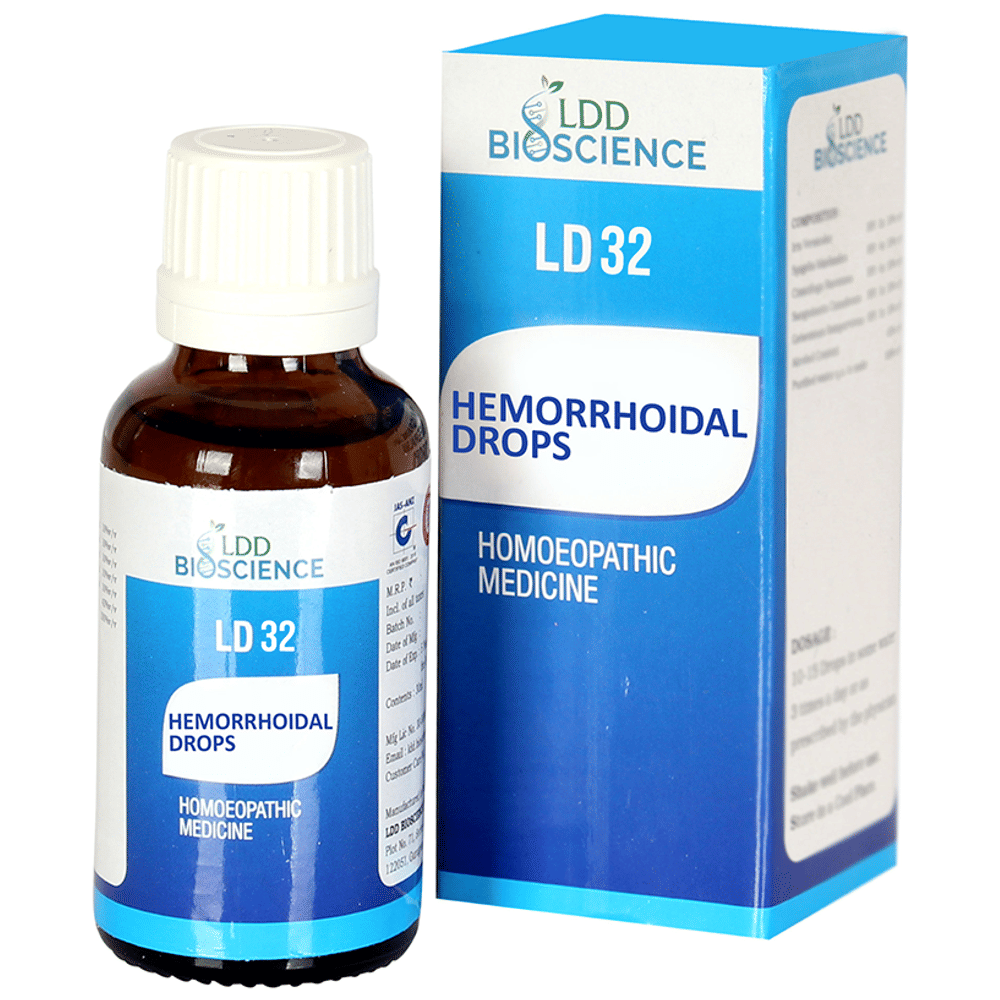 LDD Bioscience LD 32 Hemorrhoidal Drop bottle of 30 ml Drop