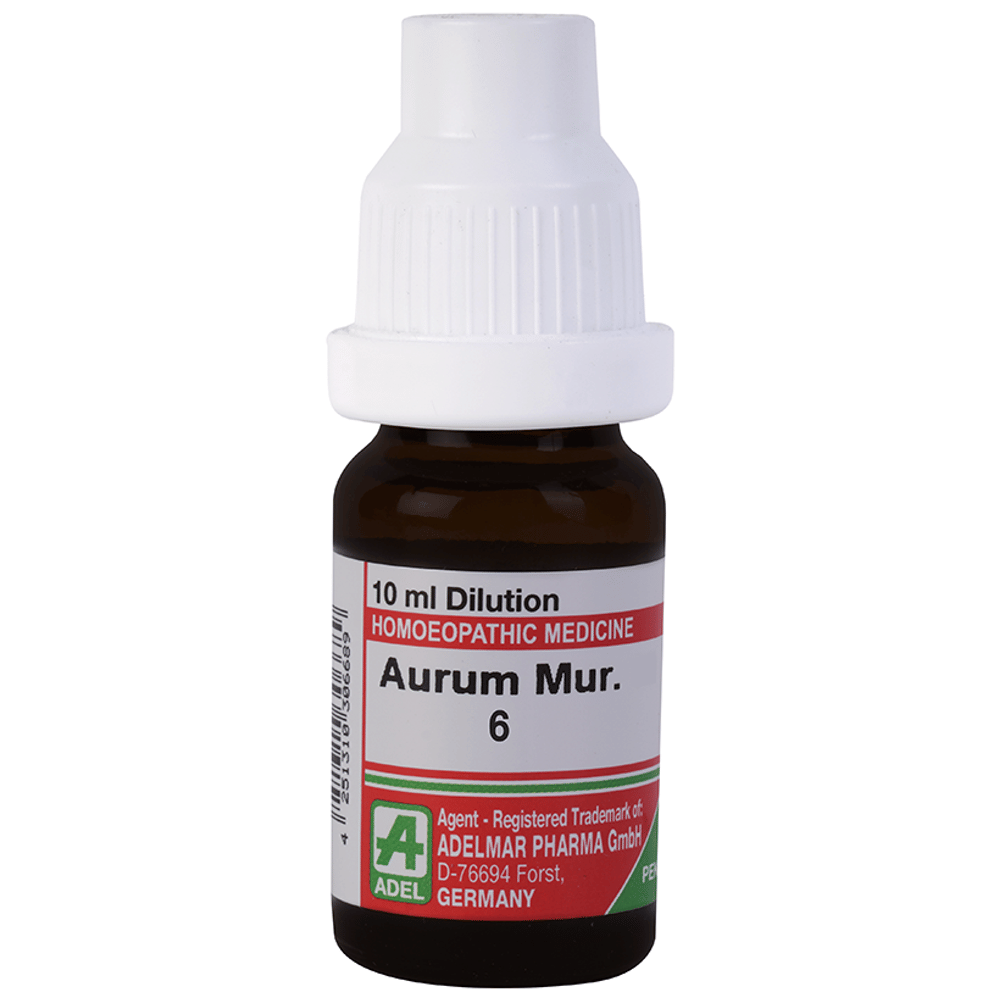 ADEL Aurum Mur. Dilution 6 bottle of 10 ml Dilution