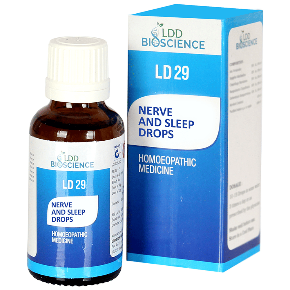 LDD Bioscience LD 29 Nerve & Sleep Drop bottle of 30 ml Drop LDD Bioscience LD 29 Nerve & Sleep Drop bottle of 30 ml Drop