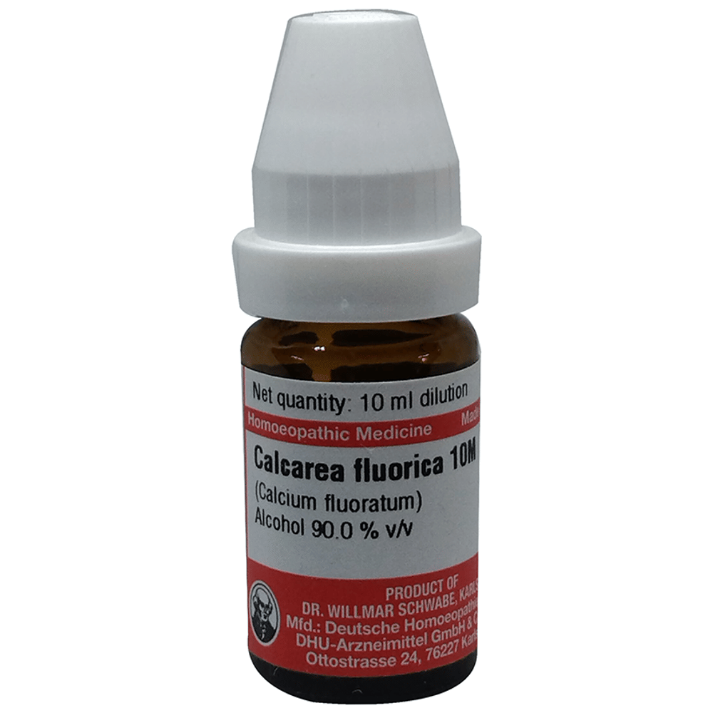 Dr Willmar Schwabe Germany Calcarea Fluorica (Calcium Fluoratum) Dilution 10M bottle of 10 ml Dilution