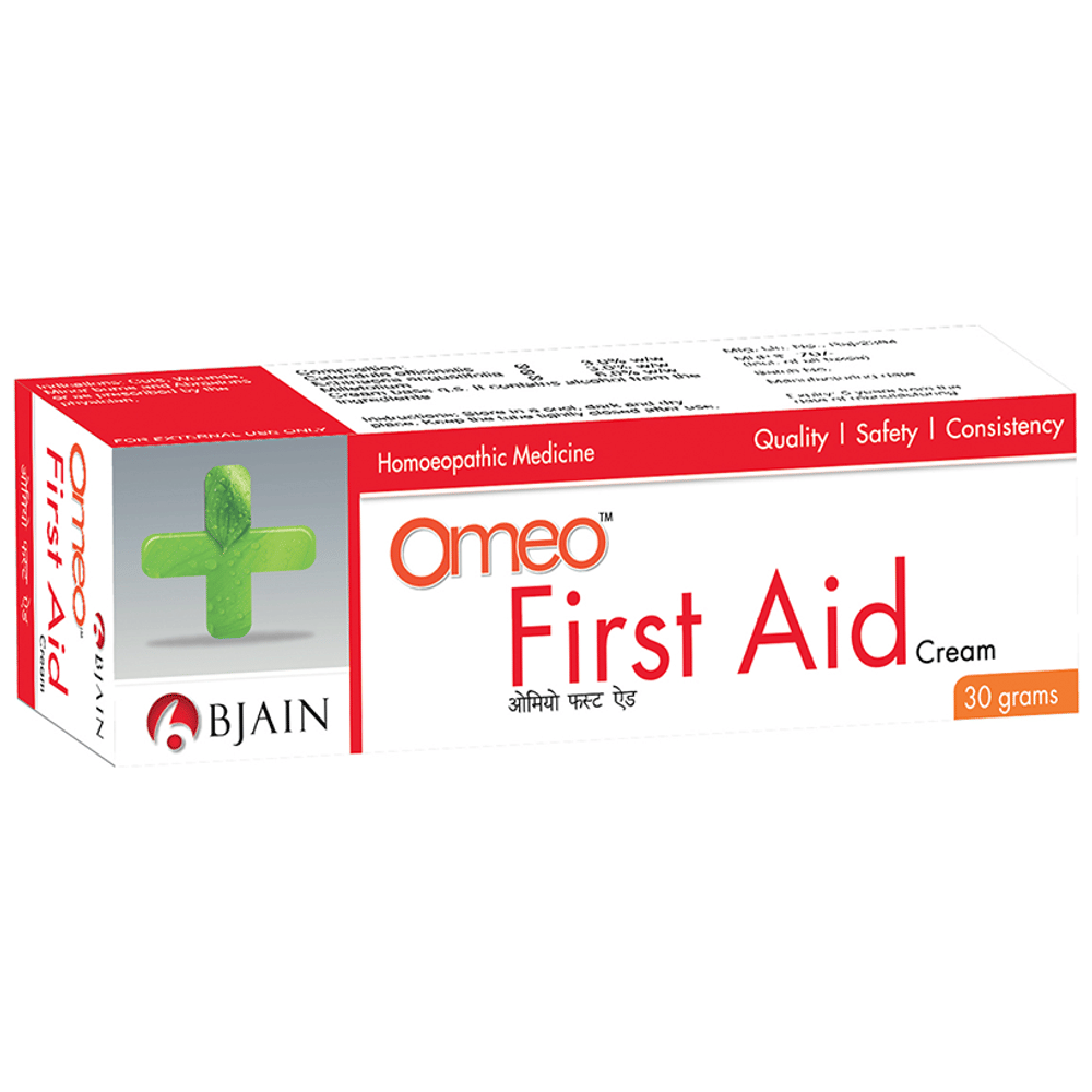 Bjain Omeo First Aid Cream tube of 30 gm Cream