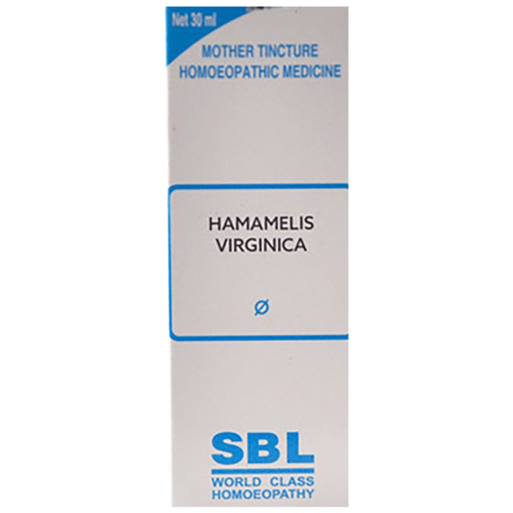 SBL Hamamelis Virginica Mother Tincture Q bottle of 30 ml Mother Tincture