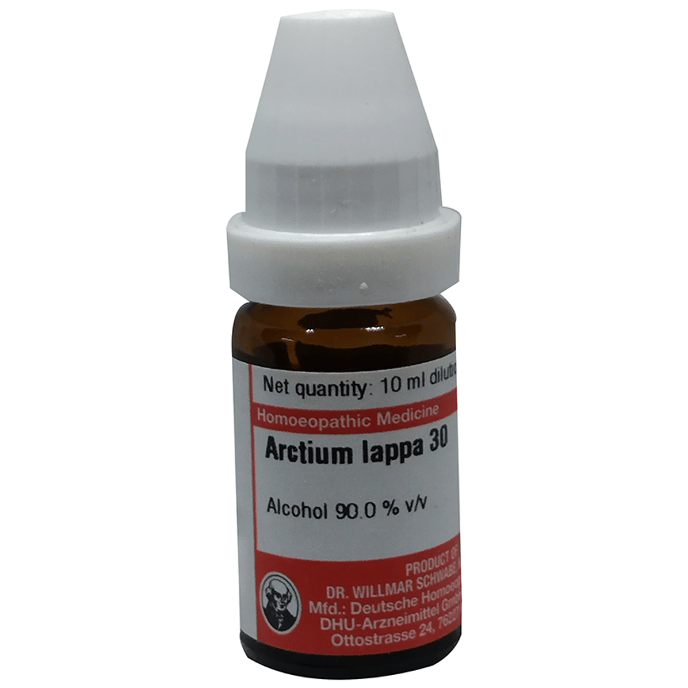 Dr Willmar Schwabe Germany Arctium Lappa Dilution 30 bottle of 10 ml Dilution