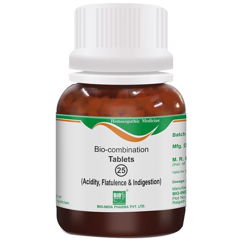 Bio India Bio-combination 25 Tablet bottle of 25 gm Biocombination Tablet