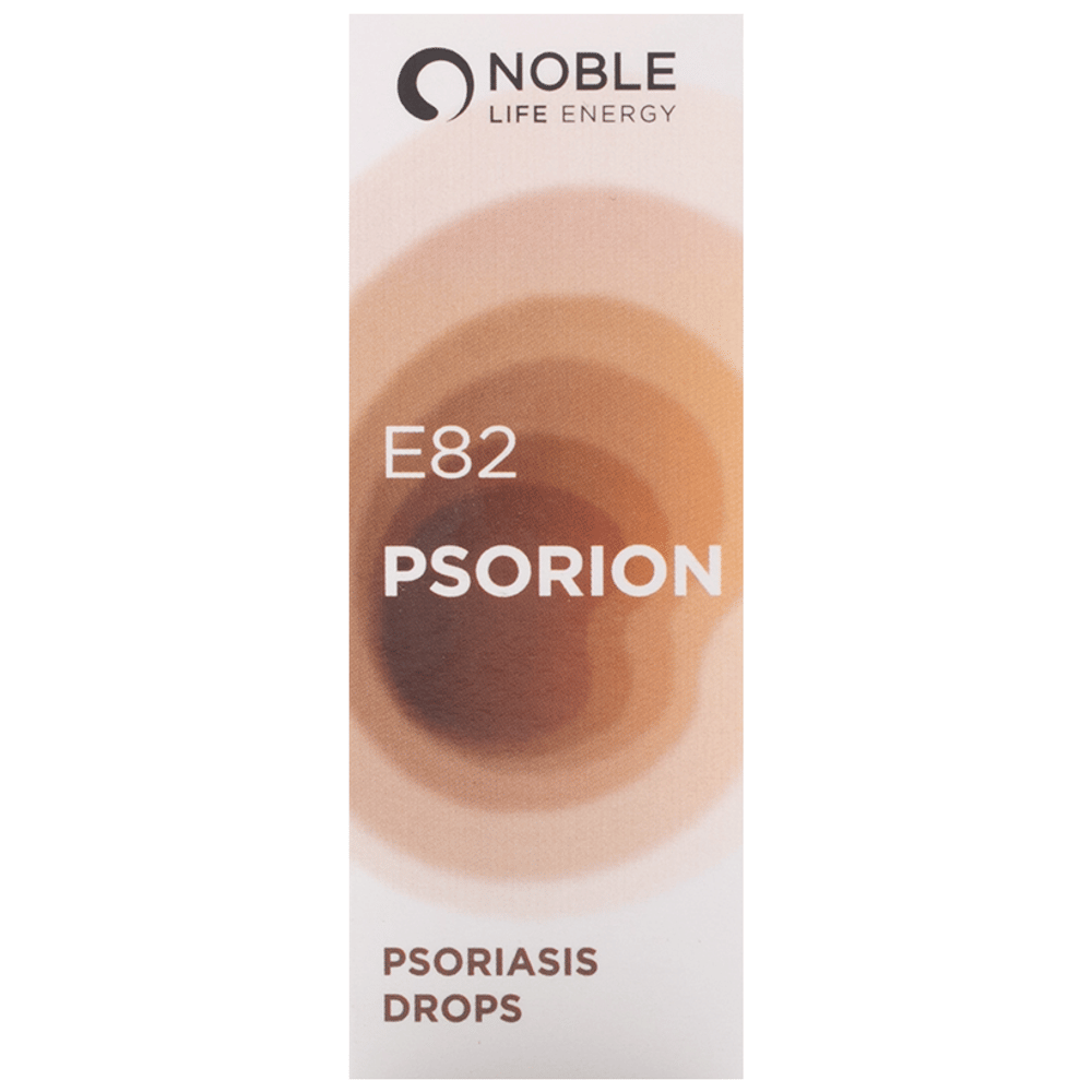 Noble Life Energy E82 Psorion Psoriasis Drop bottle of 30 ml Drop