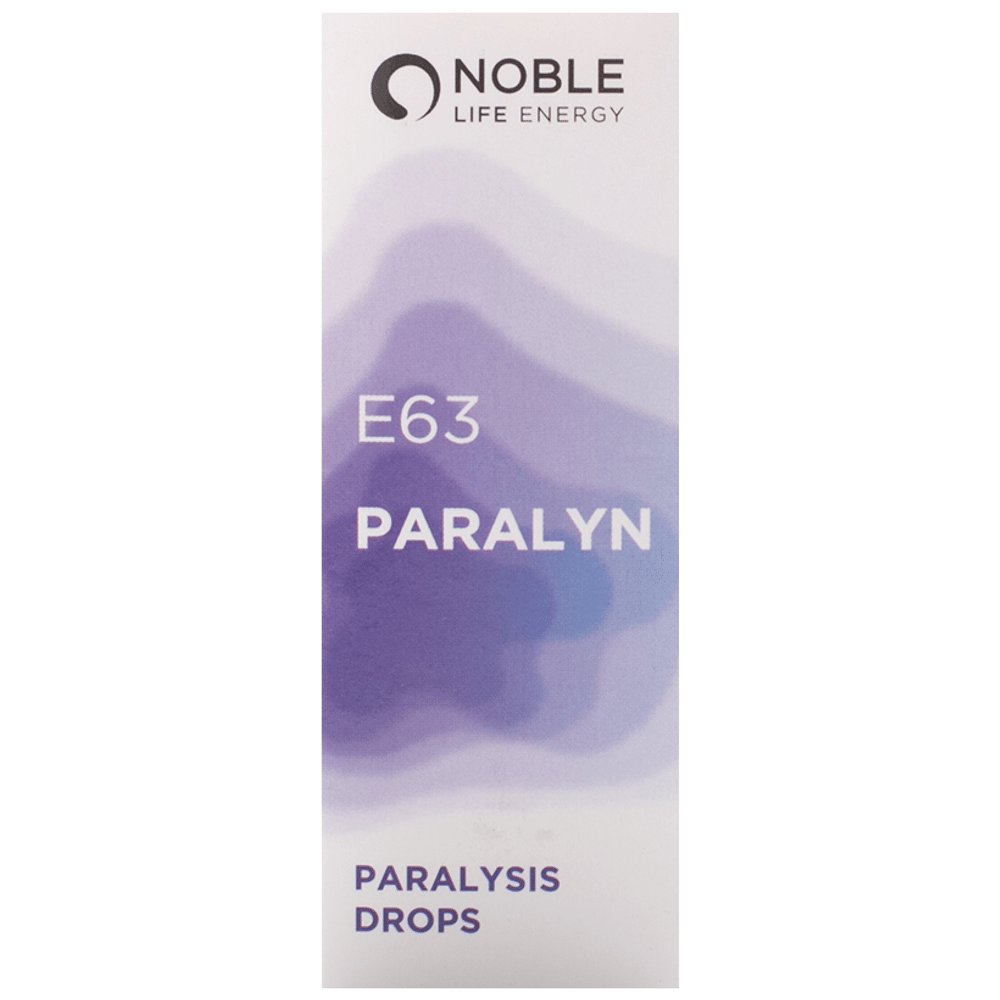 Noble Life Energy E63 Paralyn Paralysis Drop bottle of 30 ml Drop