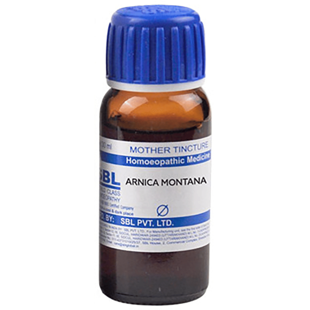 SBL Arnica Montana Mother Tincture Q bottle of 30 ml Mother Tincture
