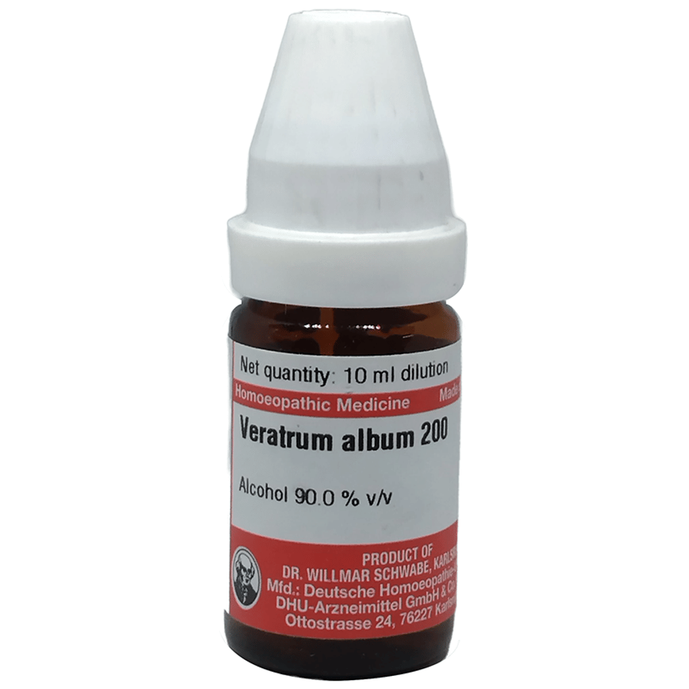 Dr Willmar Schwabe Germany Veratrum Album Dilution 200 bottle of 10 ml Dilution