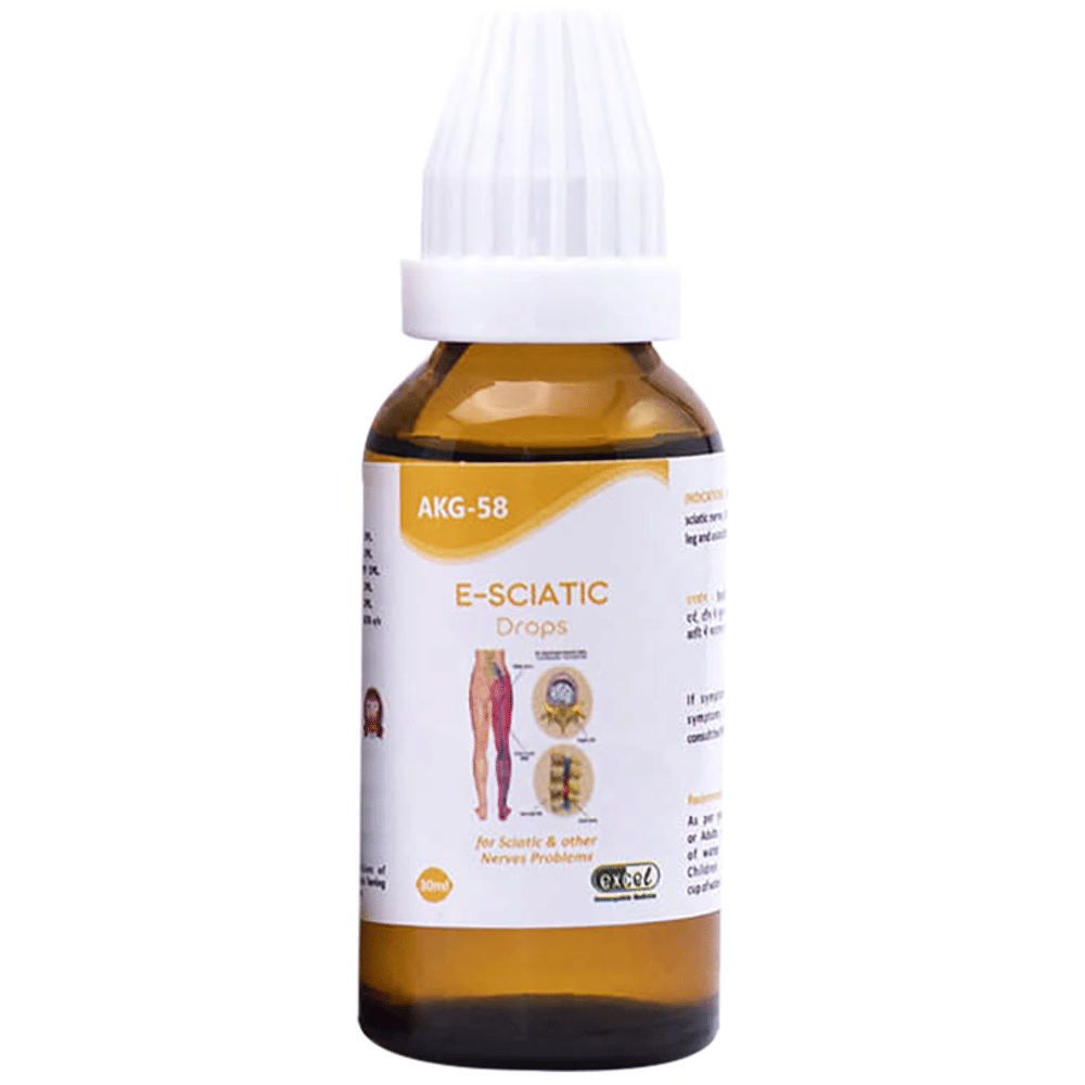 Excel AKG 58 E-Sciatic Drop bottle of 30 ml Drop