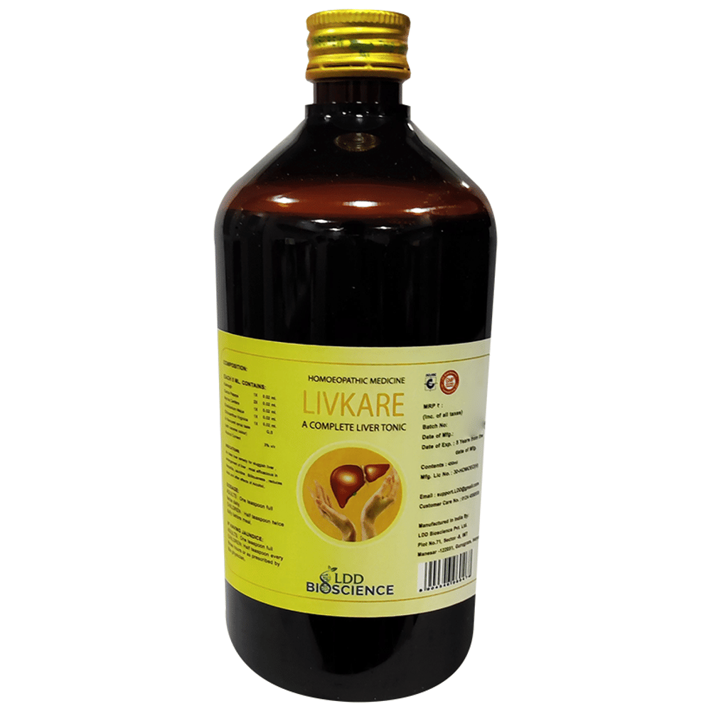 LDD Bioscience Livkare Tonic bottle of 450 ml Tonic