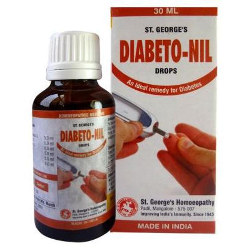 St. George’s Diabeto-Nil Drop bottle of 30 ml Drop St. George’s Diabeto-Nil Drop bottle of 30 ml Drop