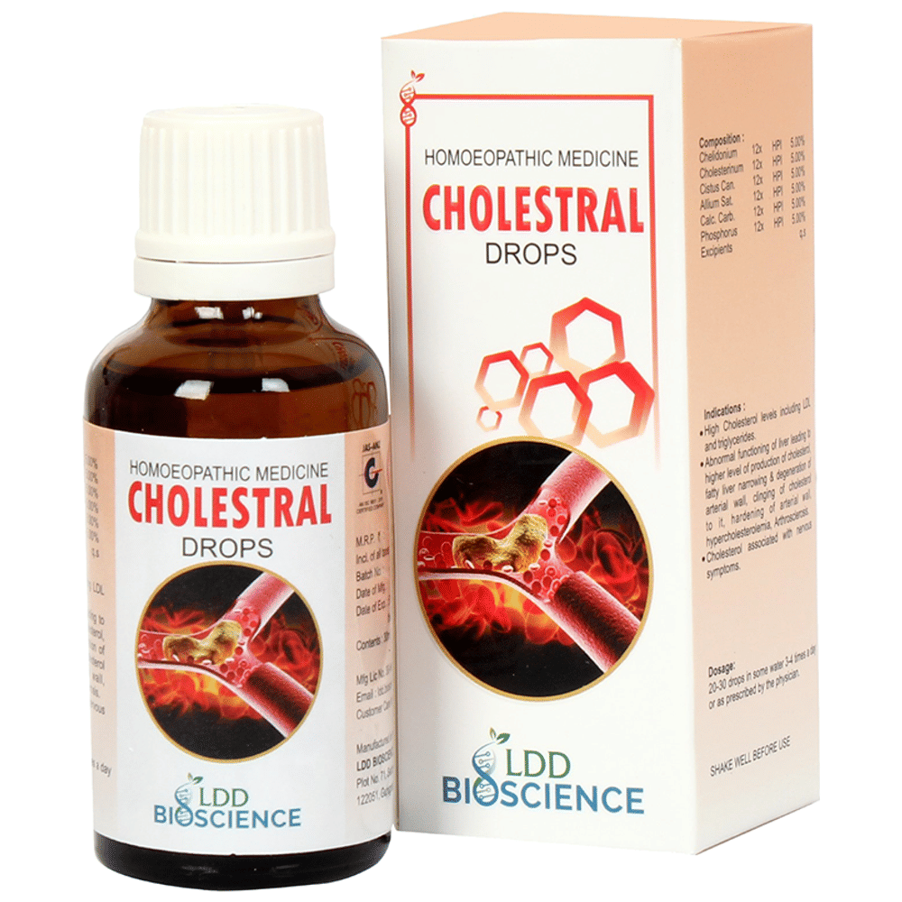 LDD Bioscience Cholestral Drop bottle of 30 ml Drop
