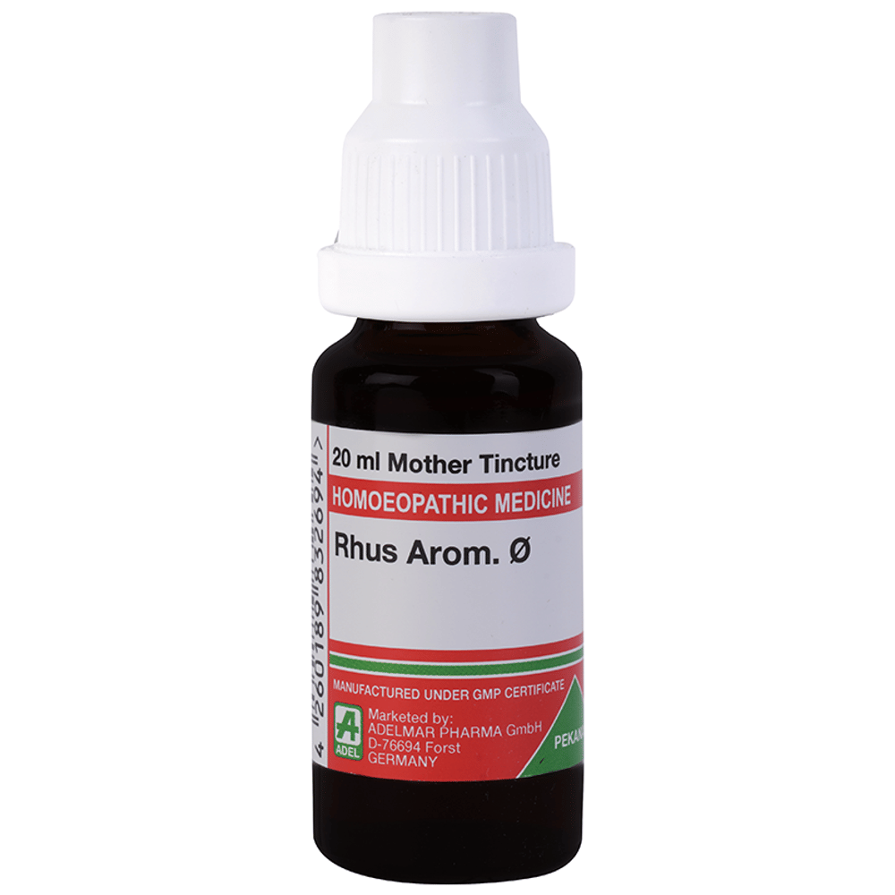 ADEL Rhus Arom. Mother Tincture Q bottle of 20 ml Mother Tincture
